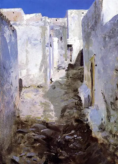 A Street in Algiers John Singer Sargent